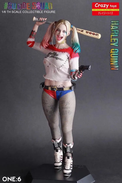 Harley Quinn 1/6 th Scale Collectible Figure Model Toy 28.5cm