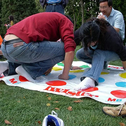 Juego Twist Divertido Niño Familia Cuerpo Twist Move Mat Juego de Mesa Fiesta Divertidos Juegos de Mesa Juego de Fiesta Juego Familiar