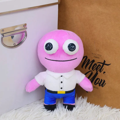 Jouet en peluche Smile Friend - Cadeau - Poupée en peluche Mr. Frog - Kawaii - Décoration de Noël en peluche pour cadeaux de Noël pour enfants