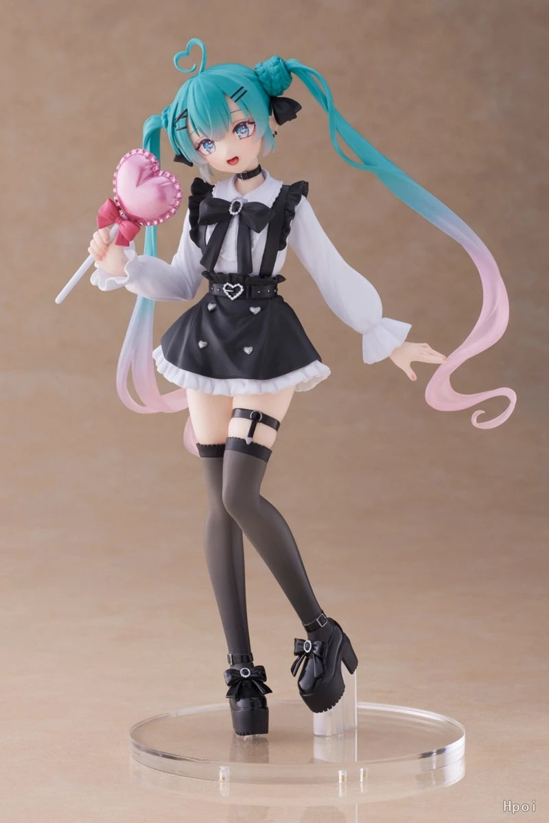 Figurine d'anime Hatsune Miku de 18 cm, fille sexy, sous-classe de mode, figurine d'action Miku, décorations de chambre, collection en PVC, modèle de poupée, jouets