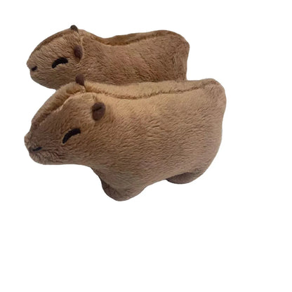 Peluche Capybara de 18 cm, jouet en peluche super doux, mignon, dessin animé, cadeaux pour enfants