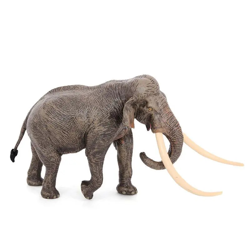 Children's simulation of ancient animal models, ancient diamond toothed elephants, mammoths, elephants, prehistoric creatures,