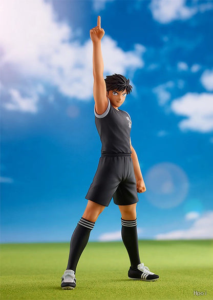 Figurine de dessin animé Captain Tsubasa, 18cm, Ozora Tsubasa, figurines d'action Hyuuga Kojirou/Wakabayashi Genzou, Collection de figurines, jouets modèles