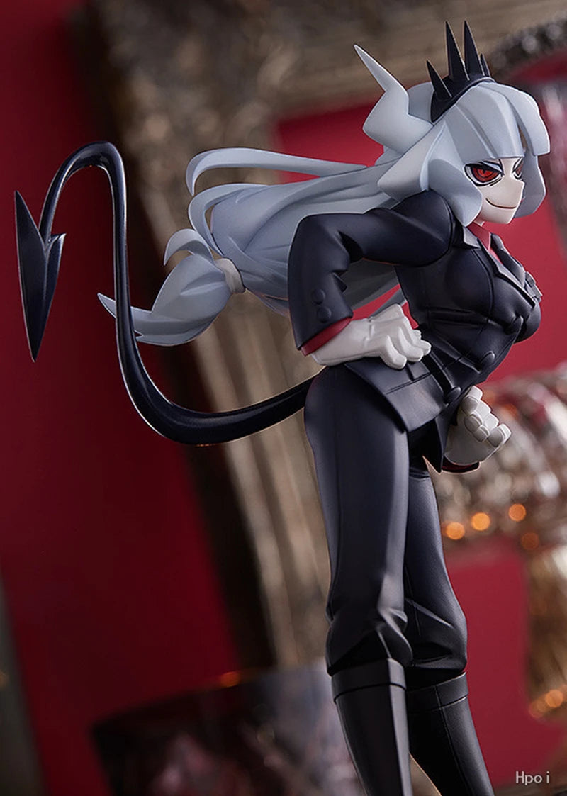 Figurine d'anime POP UP PARADE Helltaker Lucifer de 18 cm Figurines d'action Helltaker Lucifer en PVC pour adultes Modèle de collection Poupée Jouets Cadeaux