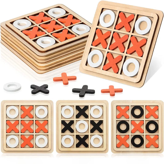 Juguete de madera Montessori para niños, mini juego de ajedrez, juego de interacción, rompecabezas, entrenamiento del cerebro, juguetes educativos tempranos para niños