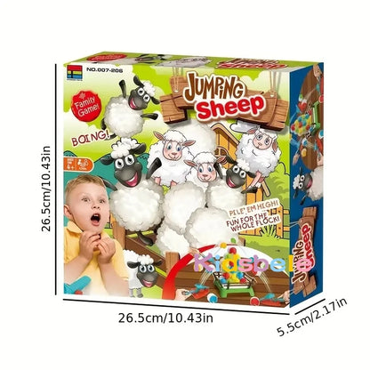 Jeu de moutons sauteurs Jeu de société de catapultage de moutons pour 4 à 12 enfants Jeu de tir de moutons Jeu de table familial Cadeaux de Noël pour enfants