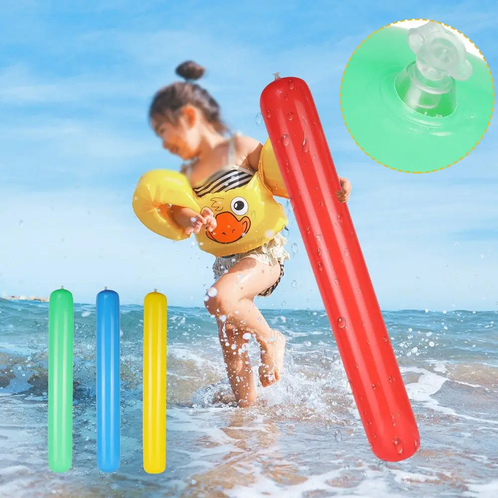 Jeux d'eau Jouet Décoration de fête Jouets d'eau Nouilles de natation en PVC Bâtons gonflables pour piscine Nouilles de piscine flottantes pour adultes et enfants