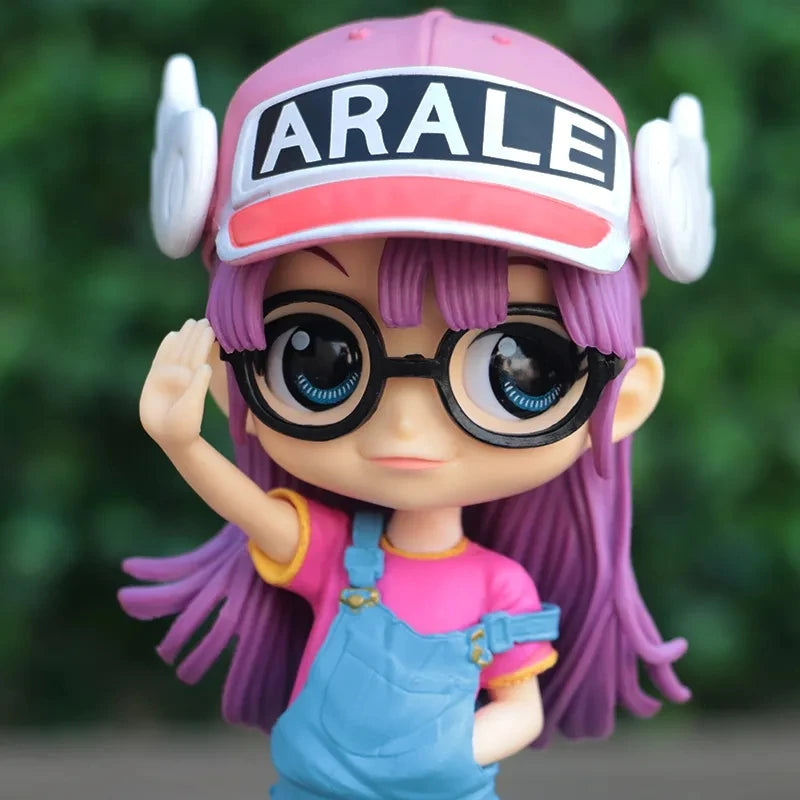 Figurines de dessin animé Dr.SLUMP Arale de 13 cm, ornements de voiture, jouet, décoration de gâteau, collection Dr IQ, poupée en PVC, figurine Arale, modèle, cadeaux pour enfants