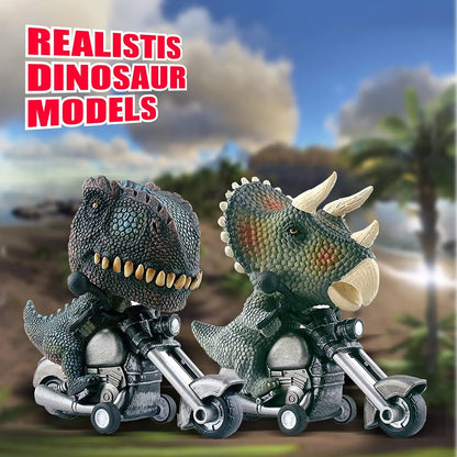 Inertia Dinosaur Motorcycle Bear Dog Hippo Shark Lion Panda Rhino Tiger Koala Elephant Animals Motorcycle Car Children Toys