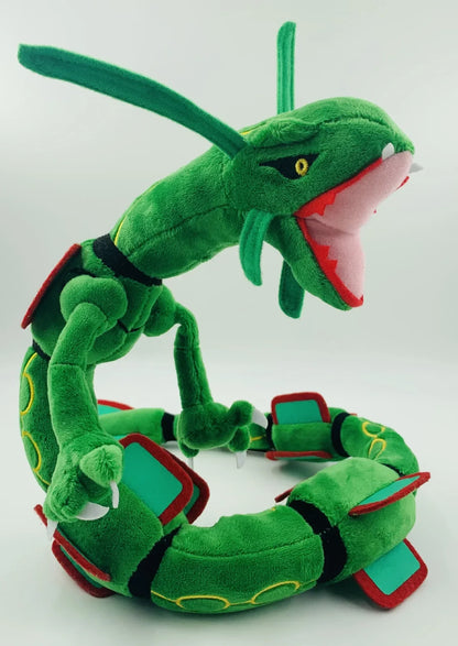 Anime Pokemon 80CM Sky Dragon Animal Poupées Enfants Jouets Figurines Pokémon Rayquaza Dessin Animé Mignon Pokemon Peluches Poupées Pour enfants Cadeaux