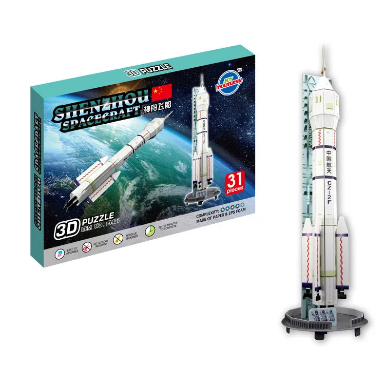 BuildMoc Space SLS Rocket Launch Platform Building Blocks Set Airplane Aircraft Shuttle Bracket Base Bricks Children Toys Gifts