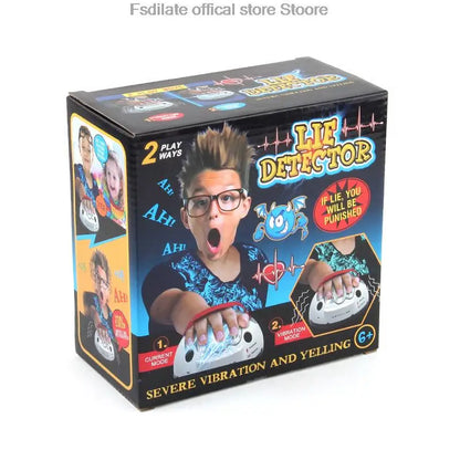 1pc bureau astuce électrique détecteur de mensonges jeu de fête juegos de mesa cadeau pour la famille ami jeu drôle tableTrick jouets enfants 2023