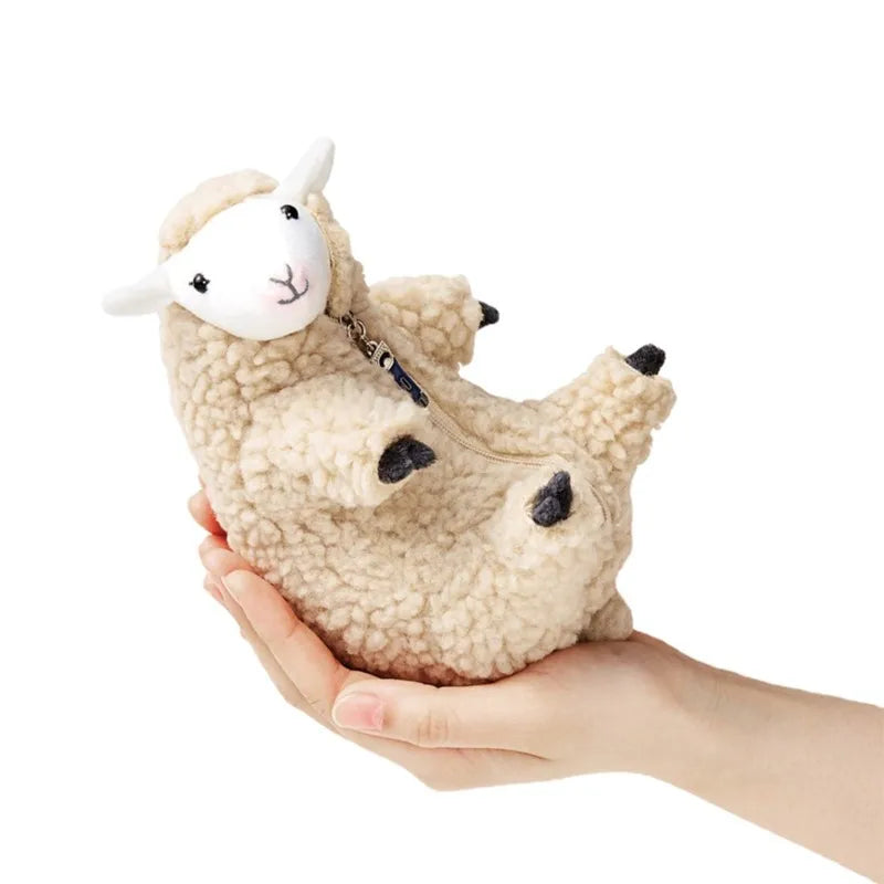 Poupée de mouton à éplucher, petit mouton à raser, mignon et créatif, poupée pour enfants, petit mouton en peluche pour enfant 2024