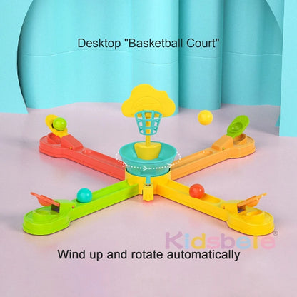 Catapult Basketball Enhance Observation Plastic Desktop Bouncing Ball Game Finger Basketball For Home Family Party Xmas Gifts