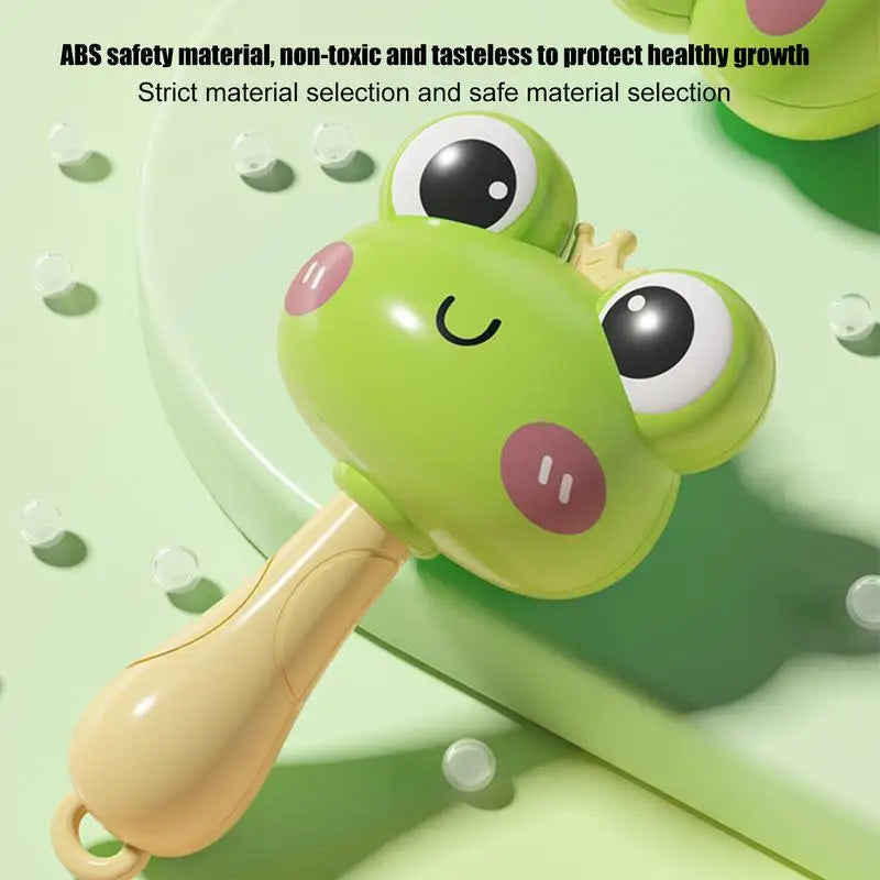 Cute Frog Duck Baby Musical Instrument Rattle Shaker Toys for Kids Birthday Baby Shower Party Favors Baptism Gifts