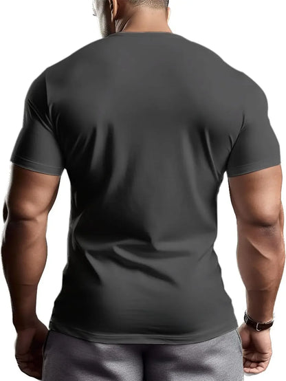 Personal - Camiseta de culturismo para hombres - Camiseta de entrenamiento de gimnasio Top de fitness de moda