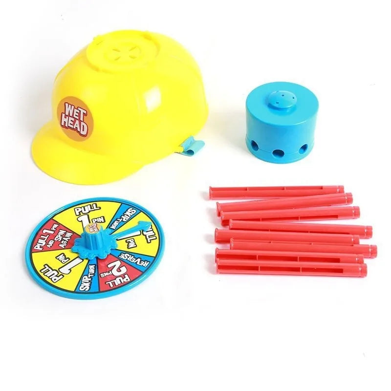 Juego de cabeza mojada, desafío de agua mojada, sombrero de truco, accesorio de fiesta, juegos de fiesta de sombreros para interacción entre padres e hijos, juegos de cumpleaños, regalos