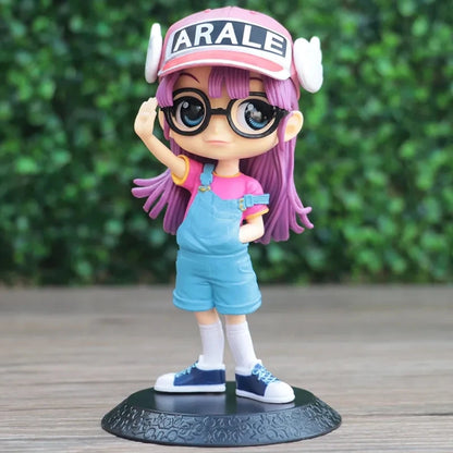 Figurines de dessin animé Dr.SLUMP Arale de 13 cm, ornements de voiture, jouet, décoration de gâteau, collection Dr IQ, poupée en PVC, figurine Arale, modèle, cadeaux pour enfants