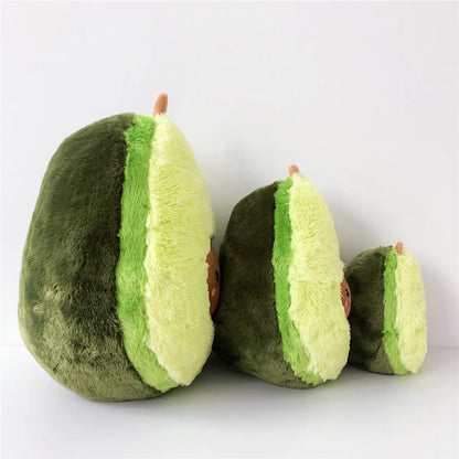 Cute Avocado Throw Pillow Plush doll Toy Decorative Fruit Cushion decor sofa home party Birthday gift funny stuffed fruit doll