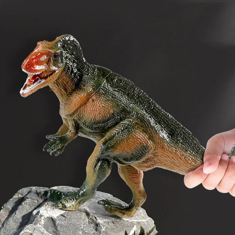 Figurines d'action de dinosaures du Jurassique de simulation Dino Park Carnotaurus Ankylosaurus Tyrannosaurus Rex modèle décoration jouets enfants cadeau