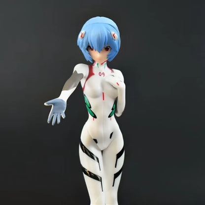 Figurine d'anime Neon Genesis Evangelion 18 cm EVA cheveux courts Rei Ayanami figurine d'action Asuka figurine PVC Collection modèle poupée jouets