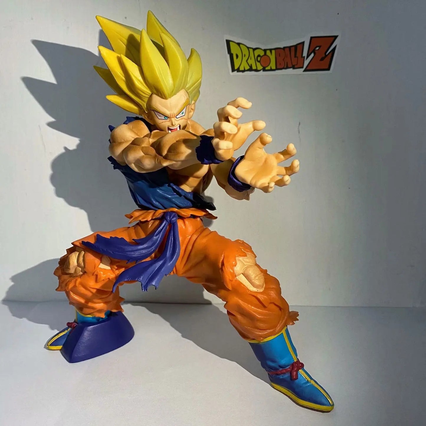 Figurine d'anime Dragon Ball Z Son Goku 15 cm, figurine de combat, dégâts de choc, manga, statue en PVC, figurine d'action à collectionner, modèle de poupée, jouets