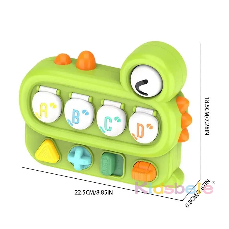 Boîte à jouets Montessori Pop-up Machine à cause et à effet Jouets Montessori à cause et à effet