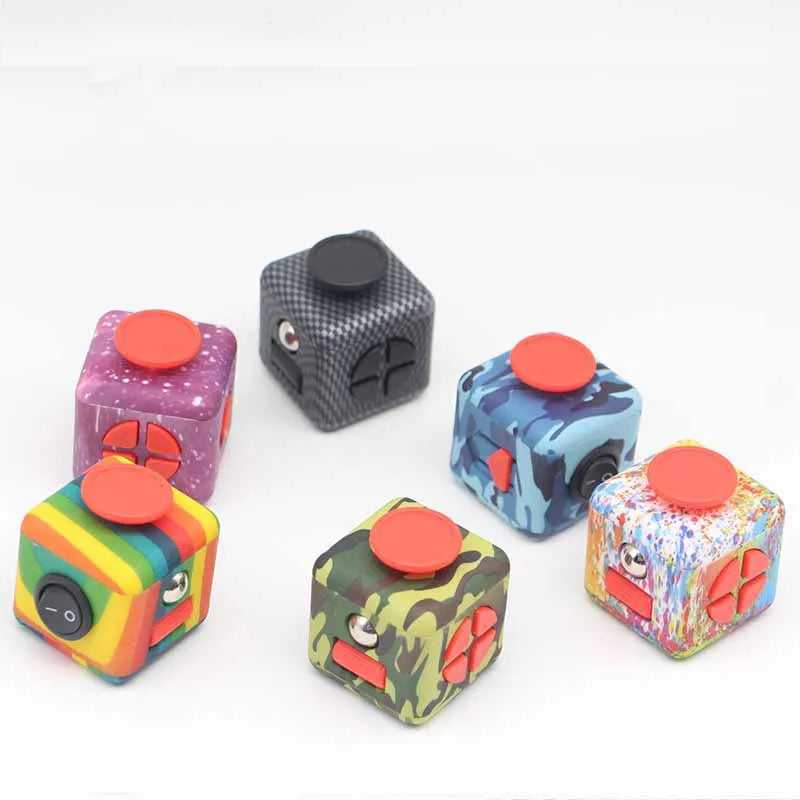 Fidget Toys Decompression Dice for Release Stress Autism Anxiety Relieve Adult Kids Stress Relief Anti-Stress Fingertip