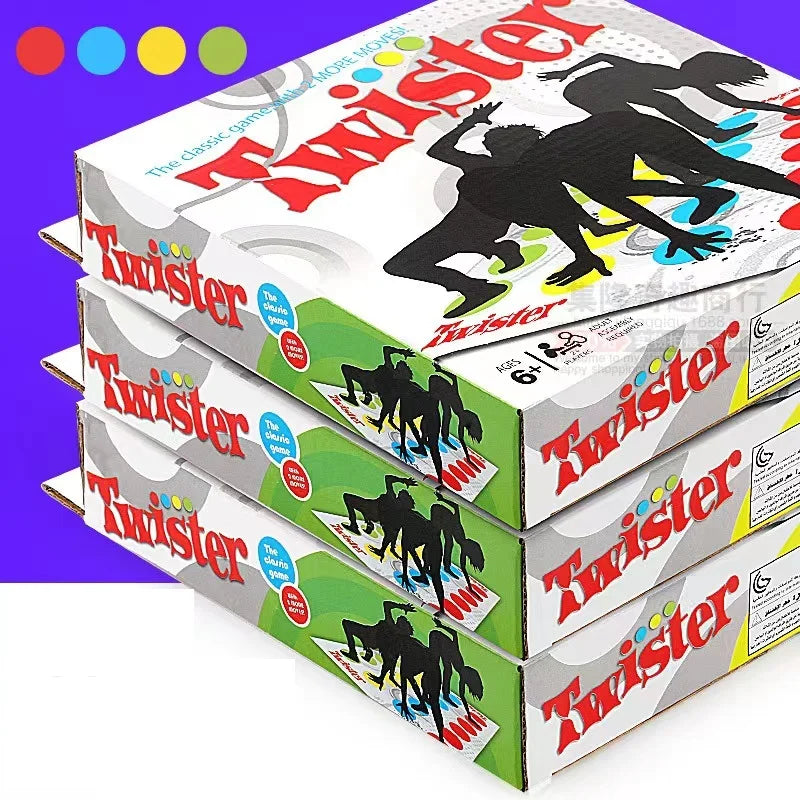 Juego Twister Juegos de fiesta multijugador Alfombra más grande y desordenada Más puntos de colores Juego de fiesta familiar y para niños Compatible con Alexa