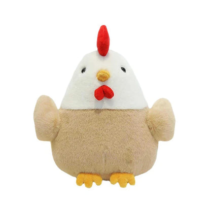 Muñeco de peluche de pollo de 23 cm, bonito juguete para niños, gallina de peluche, muñeco de pollo suave para dormir, regalo de cumpleaños