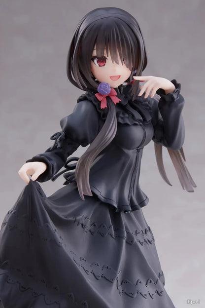 Figurine d'anime DATE ALIVE IV de 20 cm, figurine Kawaii Kurumi Tokisaki, robe noire, belle fille, modèle de collection, poupée, jouet, cadeaux