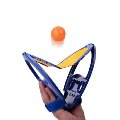 Jeux de plein air Parent-enfant Lancer et attraper des sports de balle Fitness Saisir la balle à la main Raquette pour adultes Enfants Jouets Cadeaux