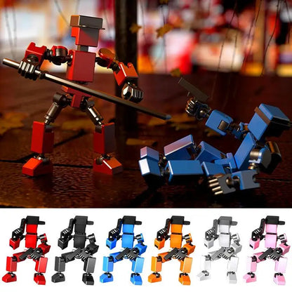 Robot creativo de múltiples articulaciones y movimiento de forma móvil 3.0, maniquí impreso en 3D, modelo de acción, muñeco de juguete, regalo de decoración navideña para niños