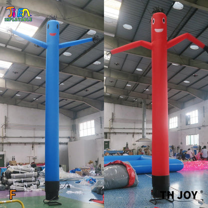 Fast air shipping,6m air dancer tube man,advertise outdoor one single leg dance dancing man,inflatable sky dancer