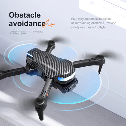 2024 Nouveau drone H26 4K professionnel équipé d'une double caméra HD grand angle 1080P Moteur sans balais pliable Flux optique v8