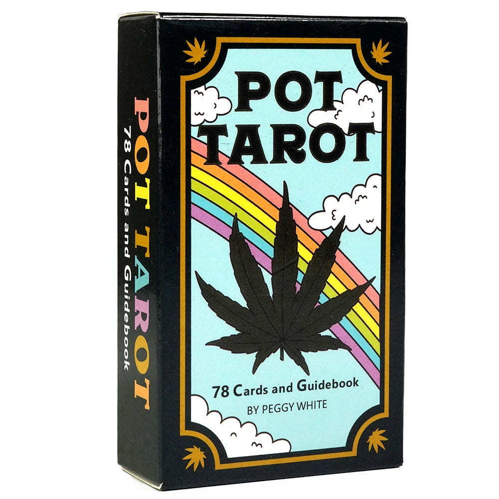 Jeu de 78 cartes de tarot en pot, version de voyage, format de poche, pour débutants, apprentissage du tarot