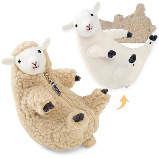 Poupée de mouton à éplucher, petit mouton à raser, mignon et créatif, poupée pour enfants, petit mouton en peluche pour enfant 2024