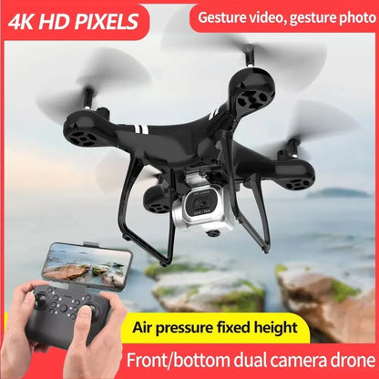 Drone RC Double 4K Wifi FPV HD Caméra KY101 Drone Altitude Maintien Geste Mode Longue Durée De Vol RC Quadcopter Drone Jouets Pour Garçon