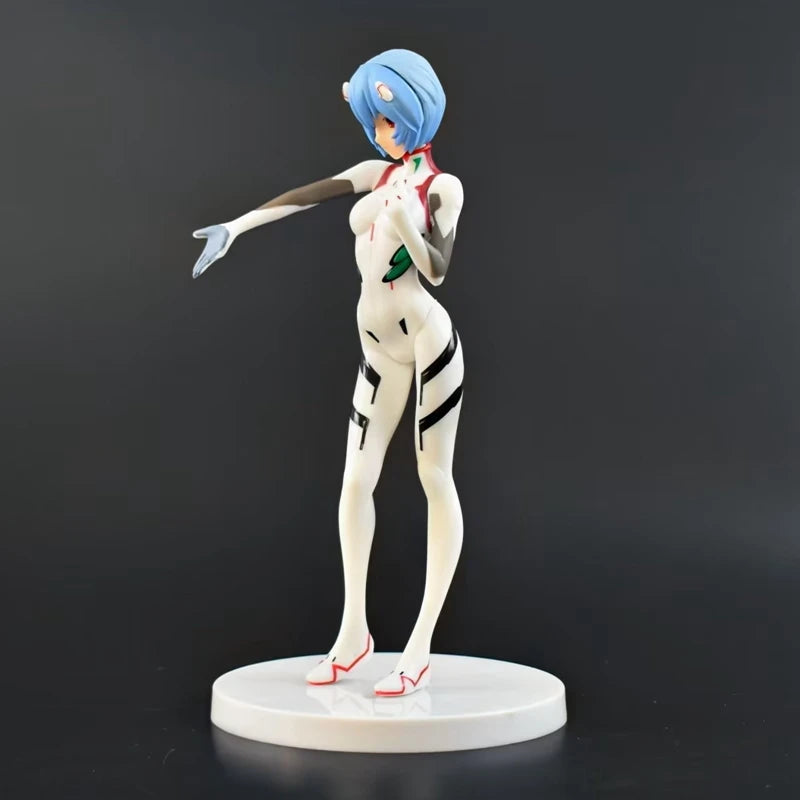 Figurine d'anime Neon Genesis Evangelion 18 cm EVA cheveux courts Rei Ayanami figurine d'action Asuka figurine PVC Collection modèle poupée jouets