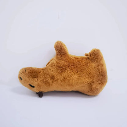 Peluche Capybara de 18 cm, jouet en peluche super doux, mignon, dessin animé, cadeaux pour enfants