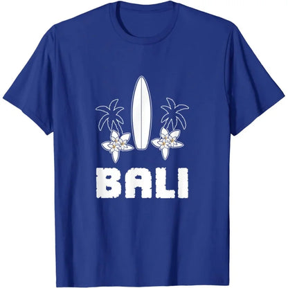 T-shirt fleurs de palmier Bali Indonésie