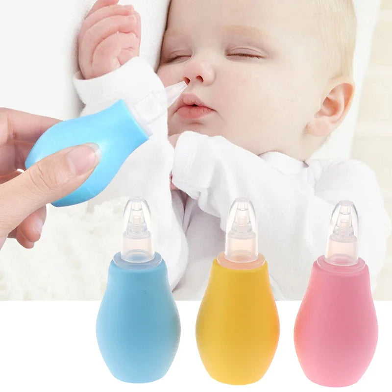 1 aspirateur nasal en silicone pour bébé, outil de diagnostic pour soins de bébé