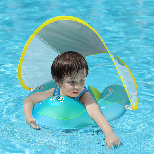 Baby Swimming Ring Newborn Baby Float Inflatable Kids Swimming Pool Accessories Infant Circle Inflatable Raft Children's Toy