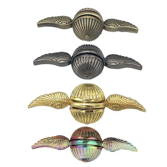 Golden Snitch Fidget Spinner pour enfants et adultes, jouets anti-stress, balle anti-stress, rotation des doigts en métal, jouets EDC de bureau