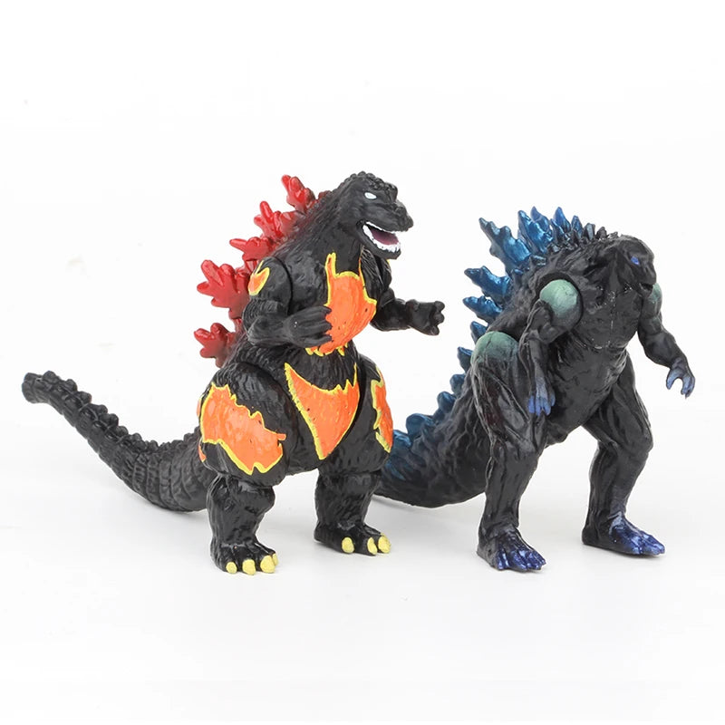 Lot de 10 figurines en PVC du film Gojira Godzilla