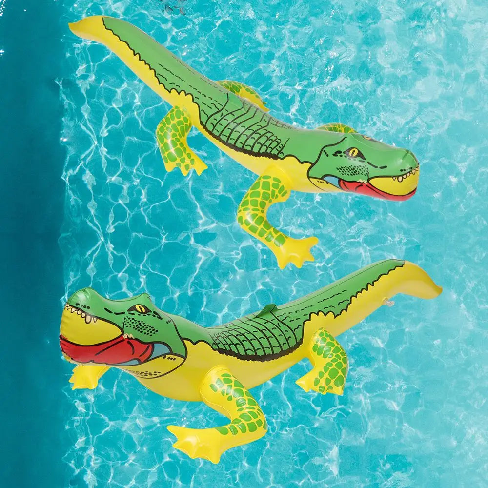 High Quality Swimming Pool Blow Up Summer Beach Alligator Balloon Crocodile Toy Inflatable Toys Inflatable Crocodile