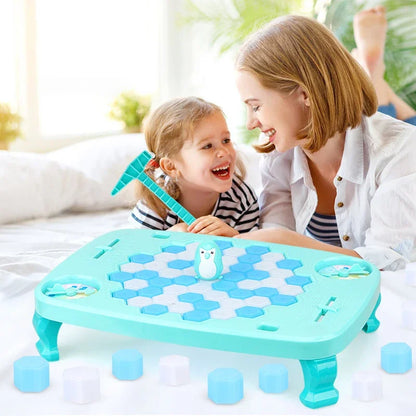 Nouveau jeu de société brise-glace Penguin Trap pour adultes et enfants, interactif, pour la famille, jouets de bureau, pour sauver les pingouins, équilibrer, frapper des glaçons