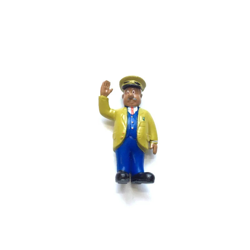 Lot de 12 figurines de pompiers en PVC, dessin animé Sam le pompier, jouets pour garçons et filles, cadeau d'anniversaire ou de Noël pour enfants