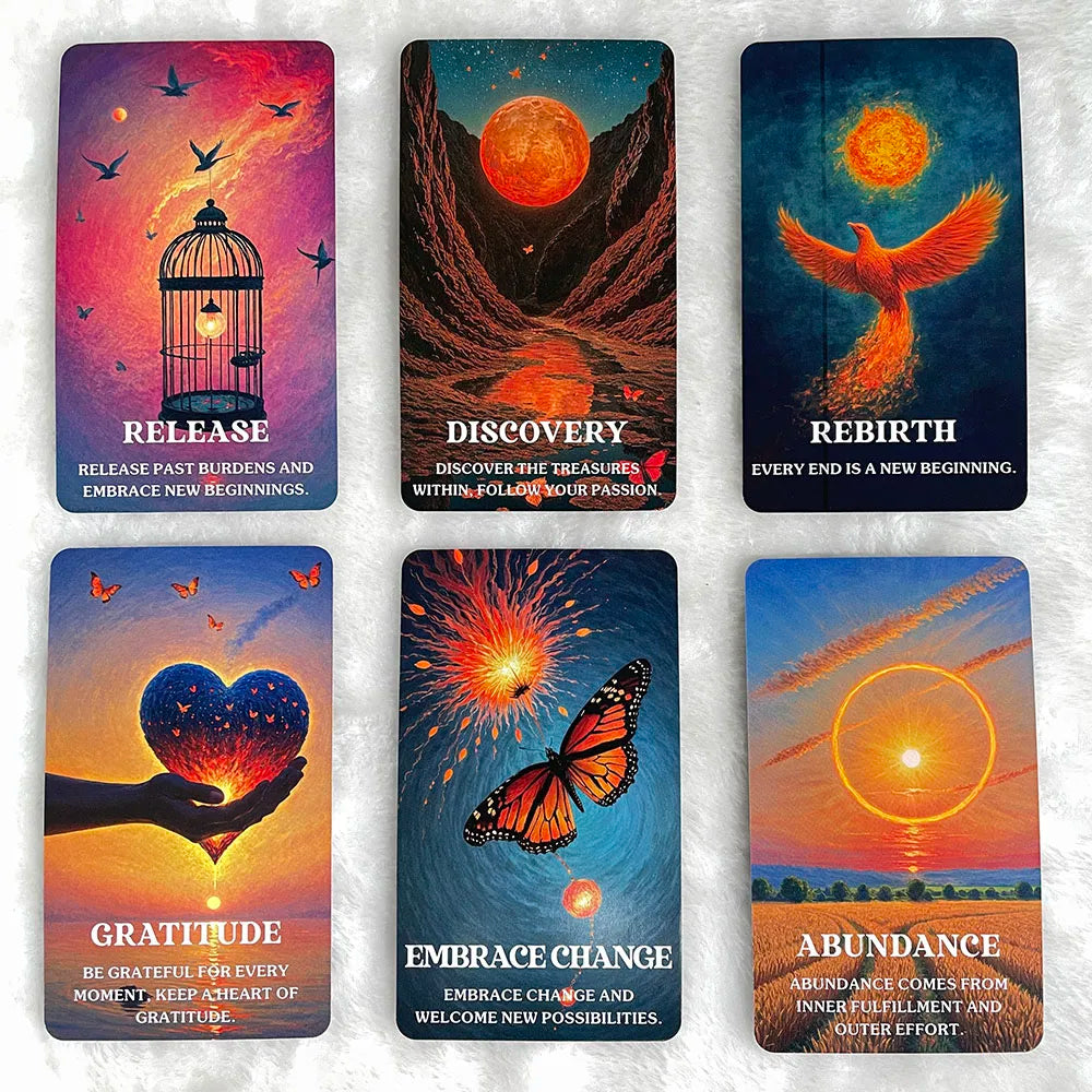 Cartes Oracle d'Énergie Cosmique, Cartes de Tarot Spirituel, Jeu de Tarot Sagesse de l'Univers, Cartes Oracle de Pouvoir Inconnu, Cartes 12x7cm, Conseils de Tarot