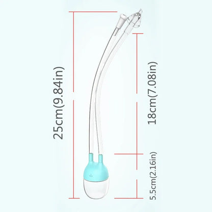 Baby Nasal Aspirator Baby Nose Cleaner Babies Accessories Newborn Hygiene Kit Nose Inhaler Kids Healthy Care Stuff